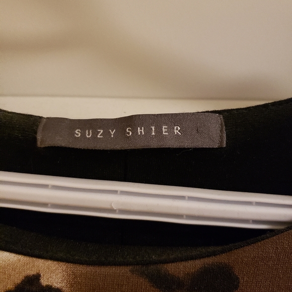 Leopard Print stretchy knee length dress - Picture 4 of 5